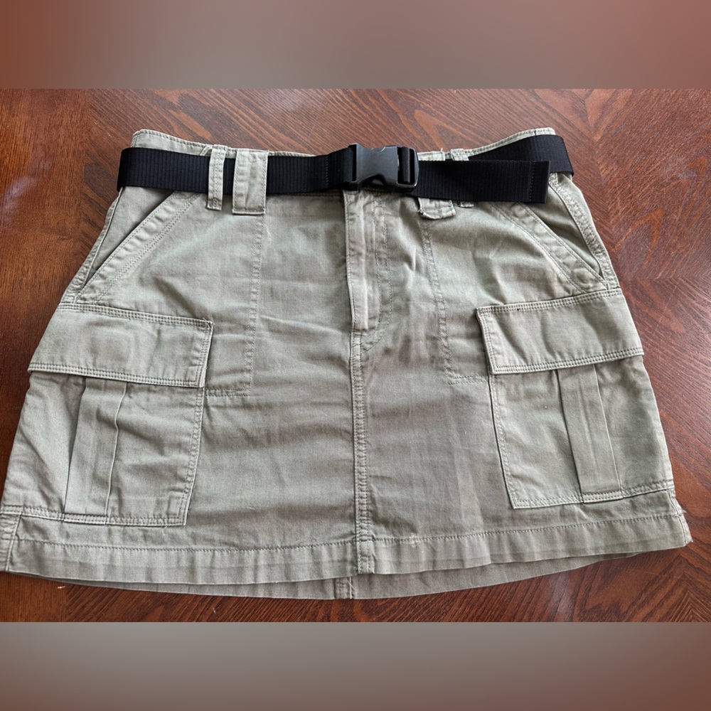 American Eagle Cargo Skirt with Belt